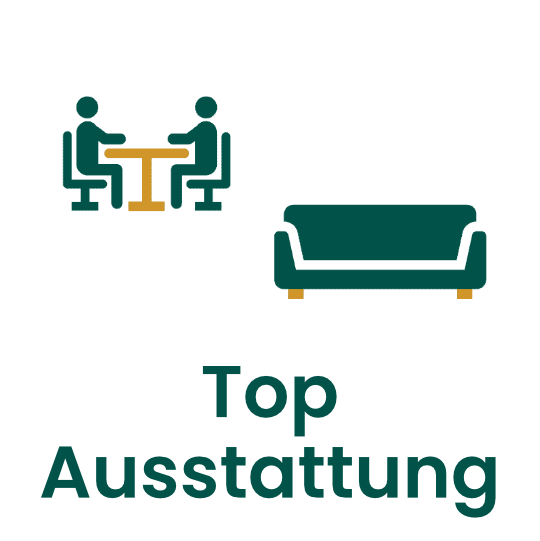 Gute Ausstattung